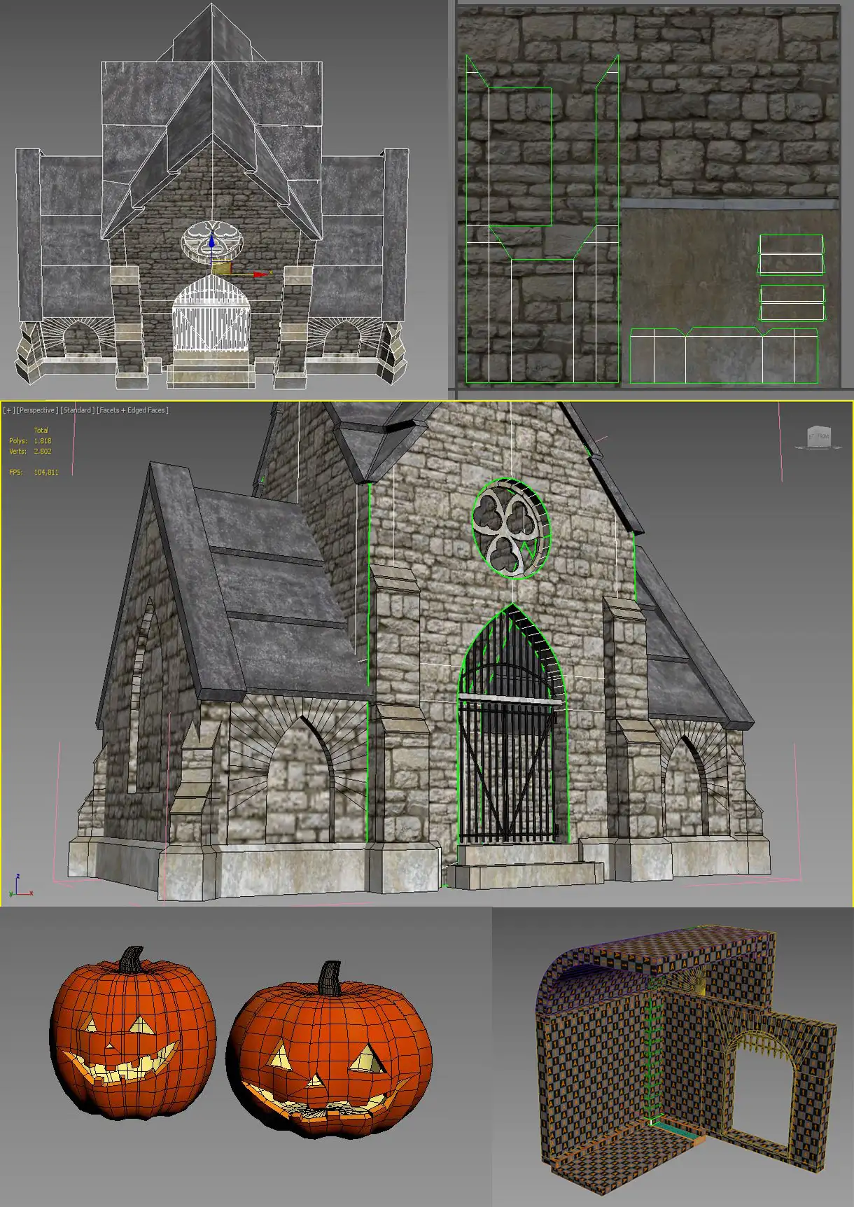 halloween-virtual-reality-modeling-3dsmax